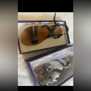 Sandals black new